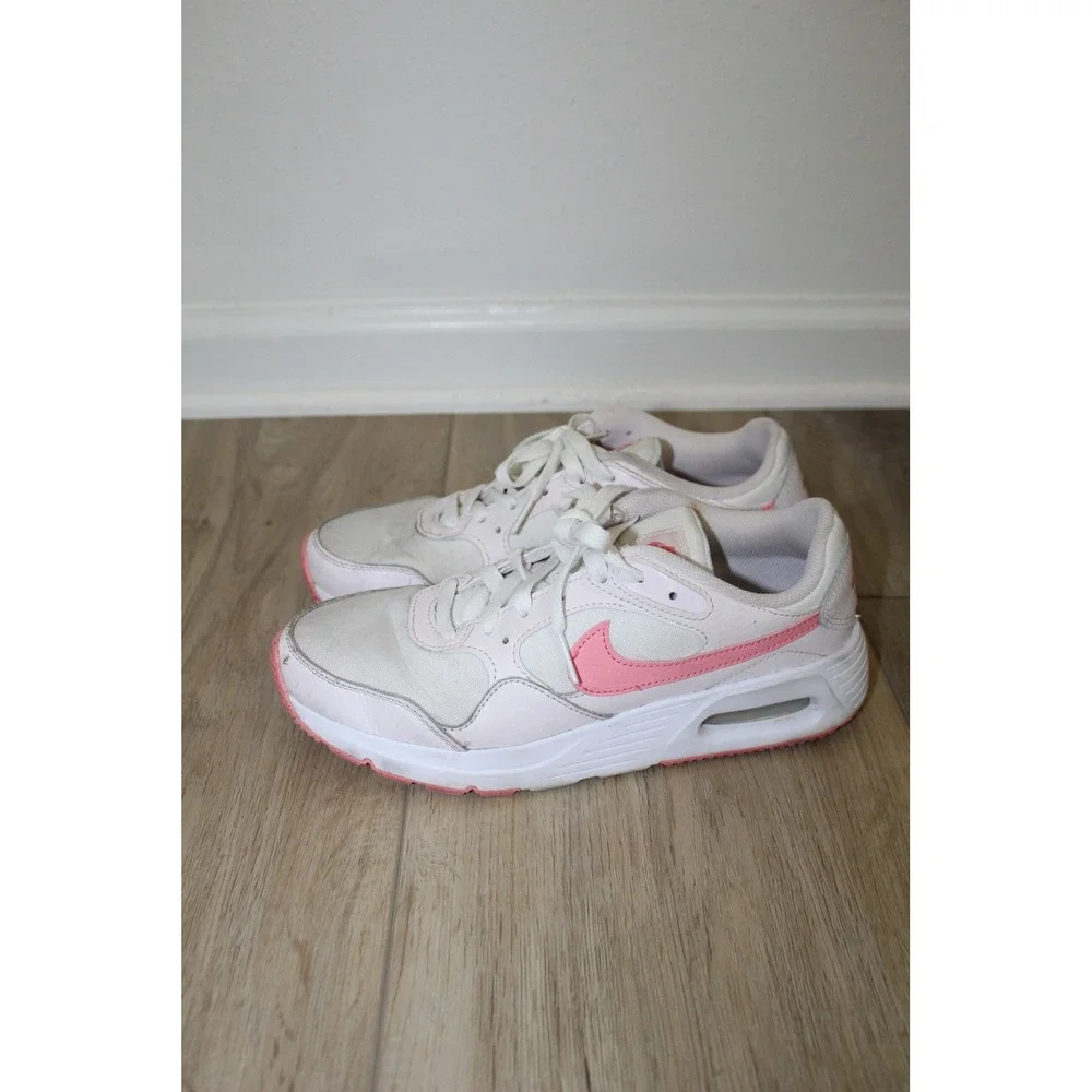Nike Air Max‎ SC Womens White Pink Sneakers CW4554-601 Size 7.5 Running Shoes